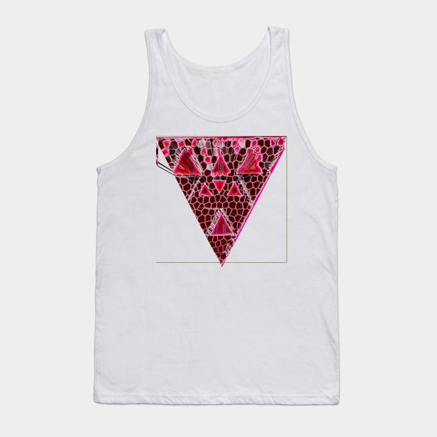 triforce painting pattern Tank Top by TriForceDesign